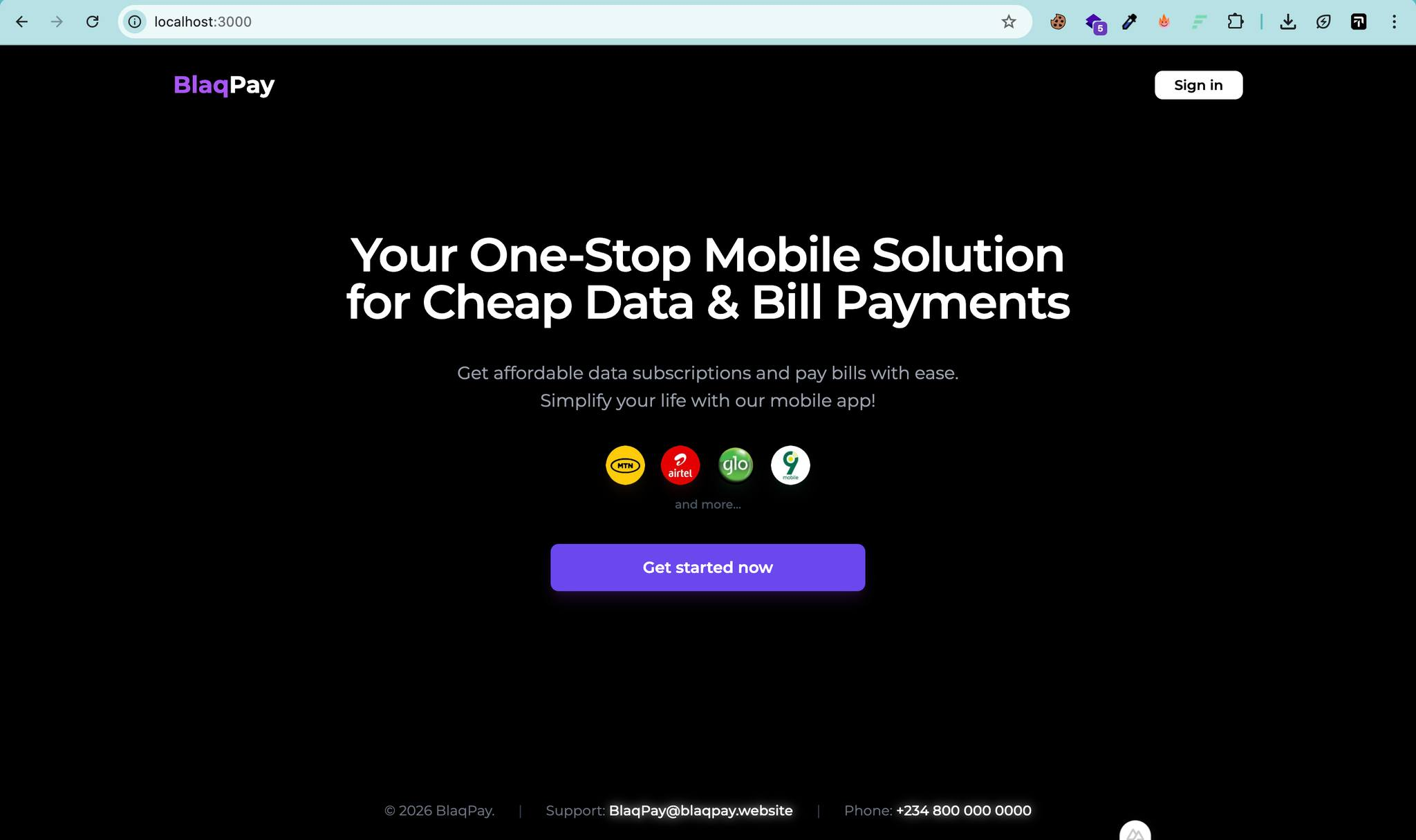 BlaqPay Main